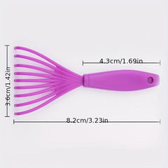 Comb Cleaner Air Cushion Plastic Hair Brush Rake Small Claw Comb Cleaner