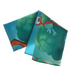Cartoon House Pattern Haircut Cape Waterproof Barber Cape