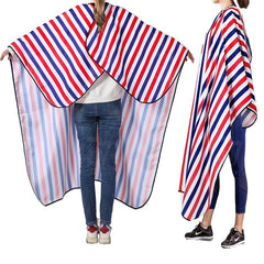 Pro Hair Cutting Cape w/ Neck Duster Brush Salon Barber Cape