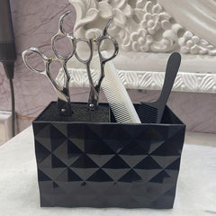Large Capacity Acrylic Comb Scissors Storage Box