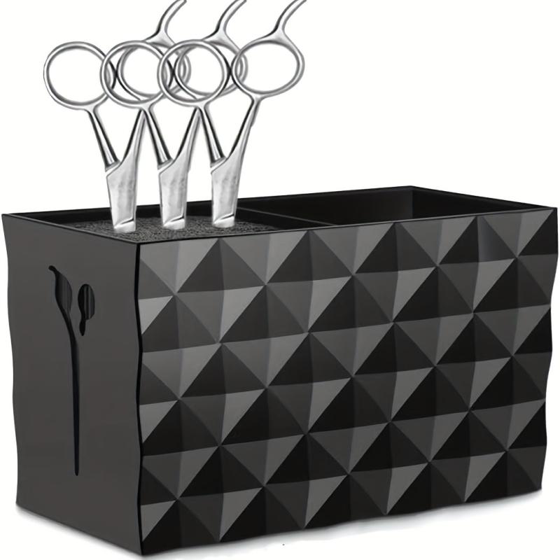 Large Capacity Acrylic Comb Scissors Storage Box