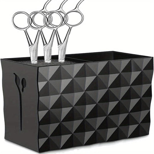 Large Capacity Acrylic Comb Scissors Storage Box