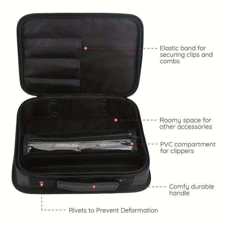 Portable Hairdressing Tool Storage Box Barber Tools Carrying Case