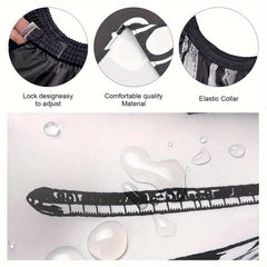 Printed Hair Cutting Cape Professional Barber Salon Hairdressing Gown