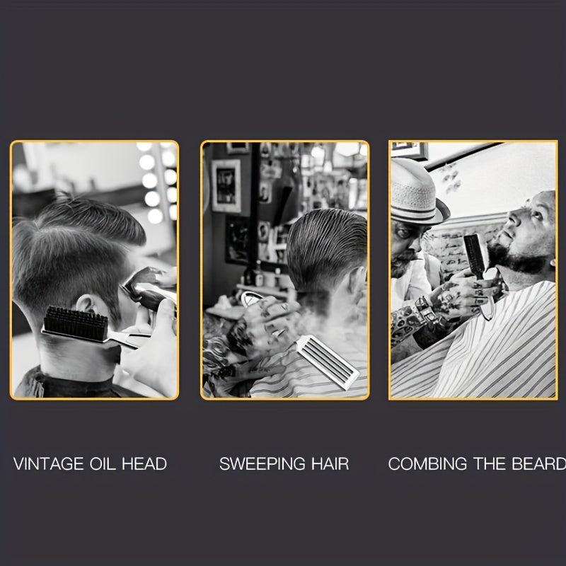 Men's Beard Brush Mustache Shaving Duster Brush