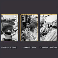 Men's Beard Brush Mustache Shaving Duster Brush