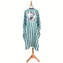 Stripes Pattern Hair Cutting Apron Waterproof Haircut Gown