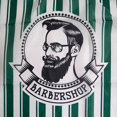 Stripes Pattern Hair Cutting Apron Waterproof Haircut Gown