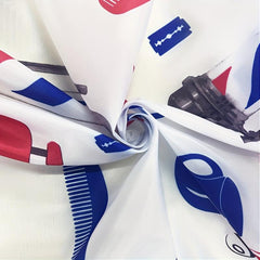 Waterproof Barber Cape with Neck Duster Brush