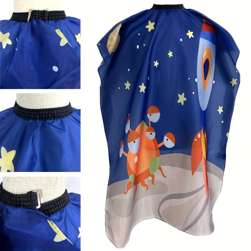 Barber Cape Hair Cutting Cape with Cartoon