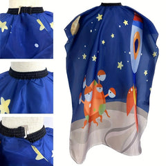 Barber Cape Hair Cutting Cape with Cartoon