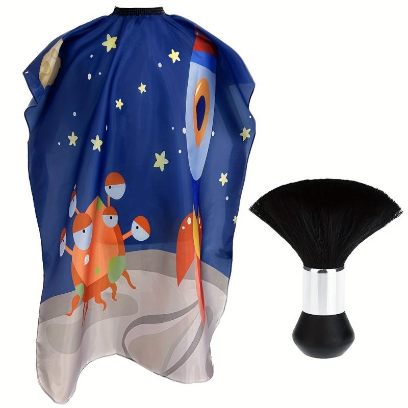 Barber Cape Hair Cutting Cape with Cartoon