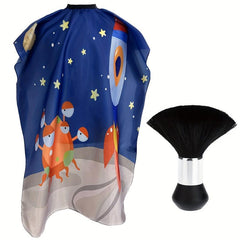 Barber Cape Hair Cutting Cape with Cartoon