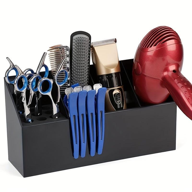 Barber Scissors Holder Rack Salon Hair Cutting Styling Organizer Durable