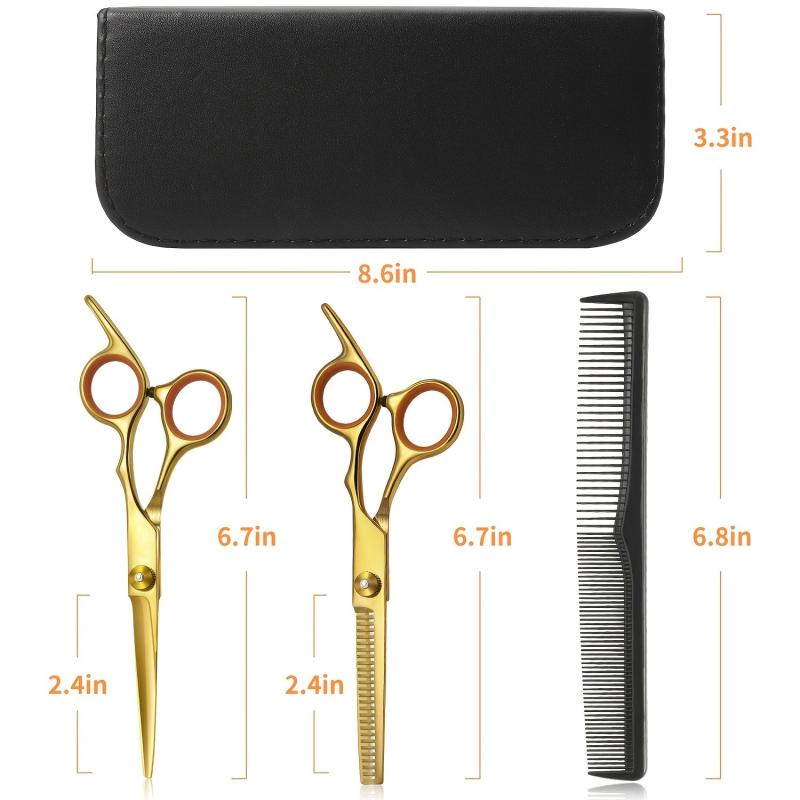 Hair Cutting Scissors Thinning Shears Stainless Steel Hairdressing Scissors