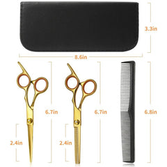 Hair Cutting Scissors Thinning Shears Stainless Steel Hairdressing Scissors