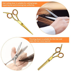 Hair Cutting Scissors Thinning Shears Stainless Steel Hairdressing Scissors
