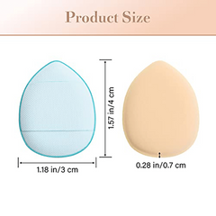 5PCS Mini Finger Puff Set Makeup Sponge Concealer Foundation Detail Puff