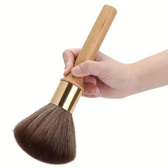 Barber Soft Brush Neck Face Duster Long Handle Hair Cleaning Beard Salon Tool