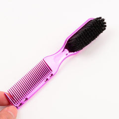 Double Sided Brush Beard Styling Comb