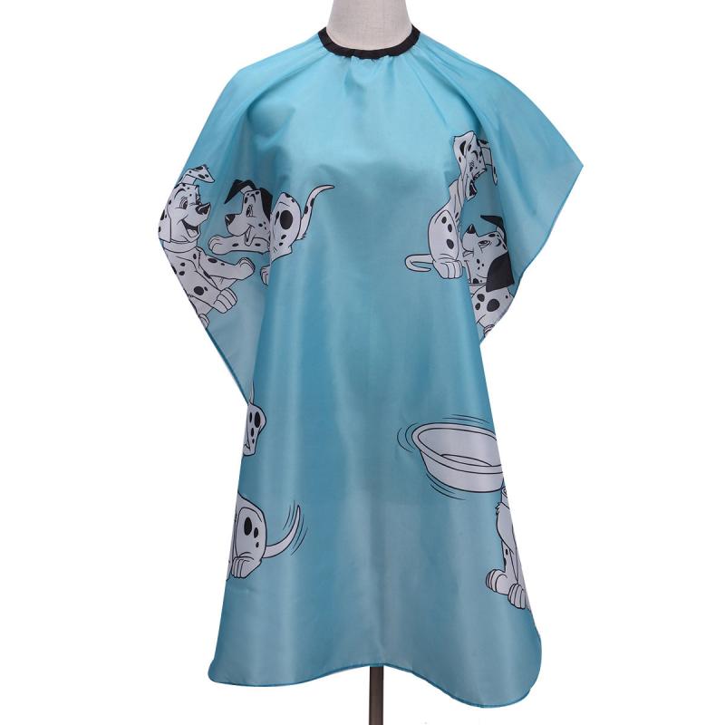 Kids Cartoon Hairdressing Cape Waterproof Hair Cutting Apron