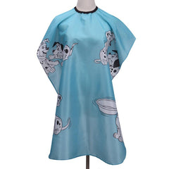 Kids Cartoon Hairdressing Cape Waterproof Hair Cutting Apron