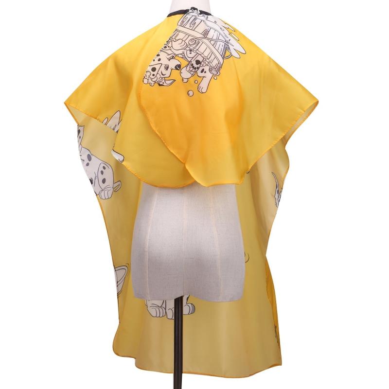 Kids Cartoon Hairdressing Cape Waterproof Hair Cutting Apron