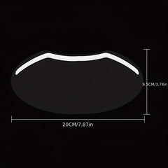 50pcs Haircut Mask High Definition Hair Cutting Hair Breaking Prevent