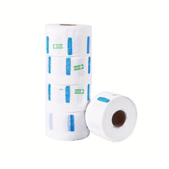 5pcsl Disposable Barber Neck Strip Stretchy Paper Neck Band