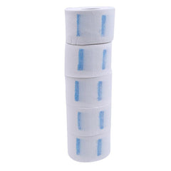 5pcsl Disposable Barber Neck Strip Stretchy Paper Neck Band