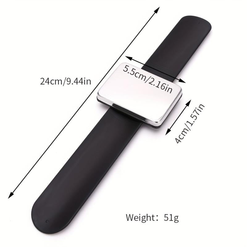Magnetic Wrist Pin Holder Bracelet for Sewing Hair Cutting Tools - Slap Bracelet