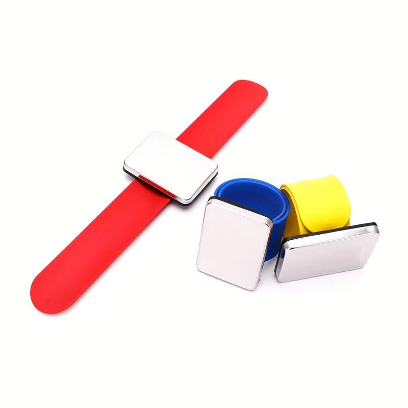 Magnetic Wrist Pin Holder Bracelet for Sewing Hair Cutting Tools - Slap Bracelet