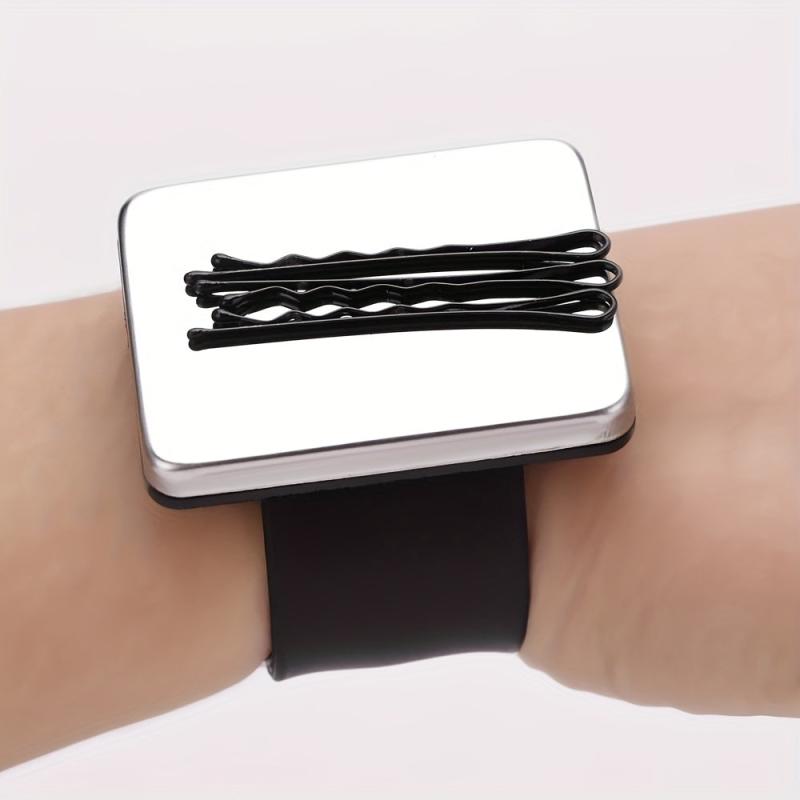 Magnetic Wrist Pin Holder Bracelet for Sewing Hair Cutting Tools - Slap Bracelet