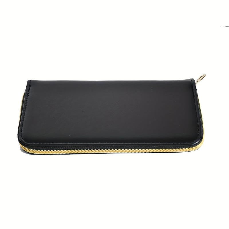 Hair Scissors Bag Stylist Holder PU Leather Case