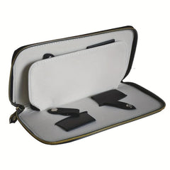 Hair Scissors Bag Stylist Holder PU Leather Case