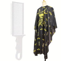 Hair Cutting Comb with Cape for Barber Salon Home