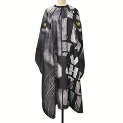 Lion Pattern Hair Cutting Apron Waterproof Shaving Cloth