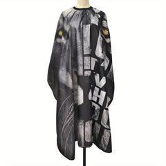 Lion Pattern Hair Cutting Apron Waterproof Shaving Cloth
