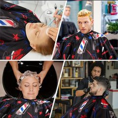 Waterproof Hair Cutting Cloth Apron Hairdressing Cape