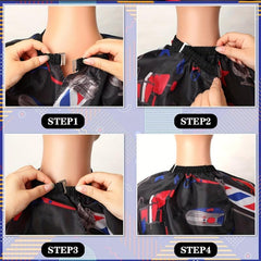Waterproof Hair Cutting Cloth Apron Hairdressing Cape