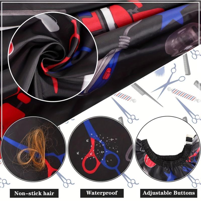Waterproof Hair Cutting Cloth Apron Hairdressing Cape