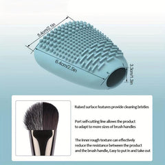 Silicone Makeup Brush Covers & Cleaning Pad Set