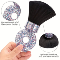 Neck Duster Brush Hair Cutting Cleaning Tool Ring Handle