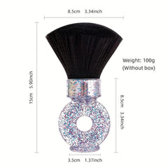 Neck Duster Brush Hair Cutting Cleaning Tool Ring Handle