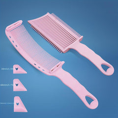 Durable Curved Comb Flat Top Comb Hair Cutting Positioning Comb