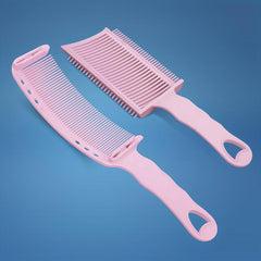 Durable Curved Comb Flat Top Comb Hair Cutting Positioning Comb
