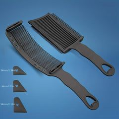 Durable Curved Comb Flat Top Comb Hair Cutting Positioning Comb