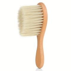 Wooden Hair Brush Neck Face Duster Brush Soft Sweeping Styling Tools
