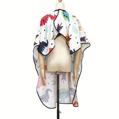 Cartoon Car Pattern Hairdressing Cape Waterproof Anti Static Cloth