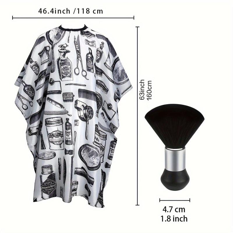 Waterproof Barber Cape Neck Duster Brush Hair Cutting Cape